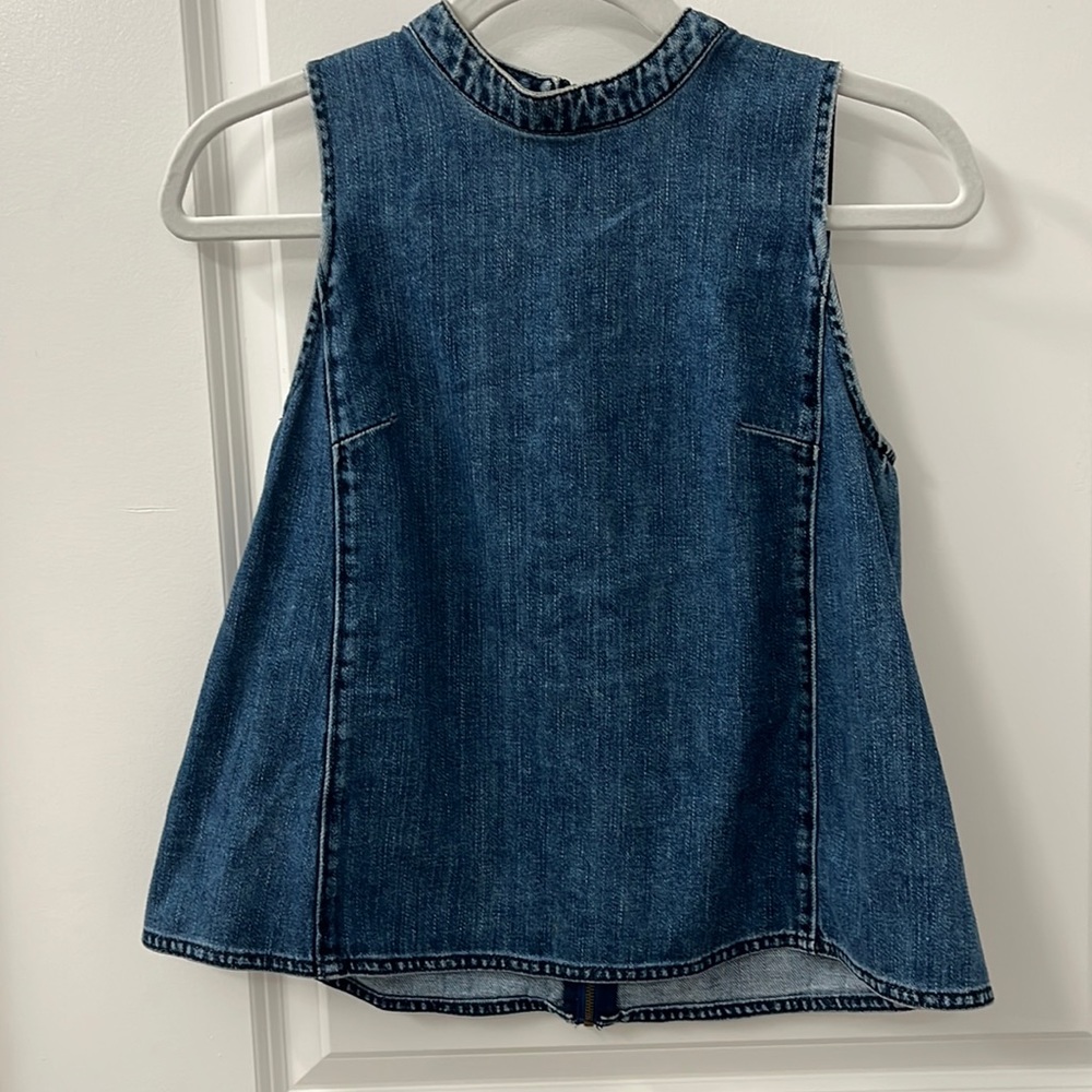Anthropologie Denim Tank